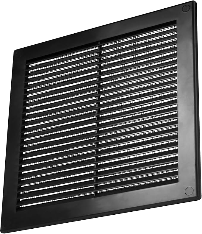 Vent Systems 10'' x 10'' Inch Black Soffit Vent Cover - Image 7