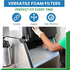 Filter Everything Foam Air Filter Roll – Washable & Reusable Foam Filter - Image 2