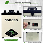 YC100 Solder Fume Extractor, Powerful 105W & Suction 260m³/h, Low-Noise Below - Image 4