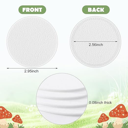 24 Pcs 2.5" Monotub Adhesive Filter Disks-2MM Thick Monotub Filter - Image 2