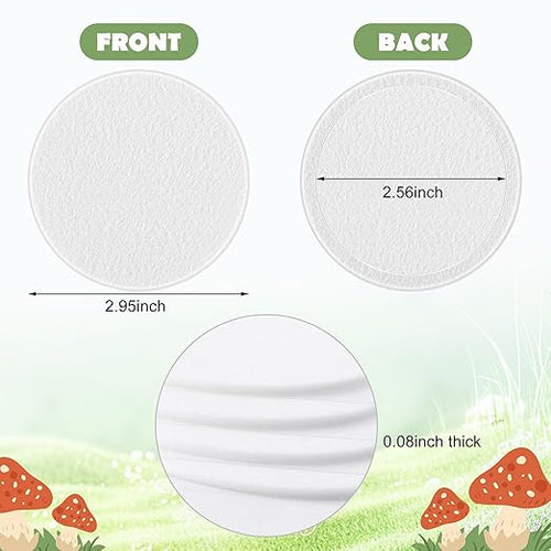 24 Pcs 2.5" Monotub Adhesive Filter Disks-2MM Thick Monotub Filter - Image 2