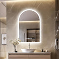 LUVODI Lighted LED Bathroom Mirror: 36x24IN Arched Dimmable Wall Lighted Vanity by LUVODI