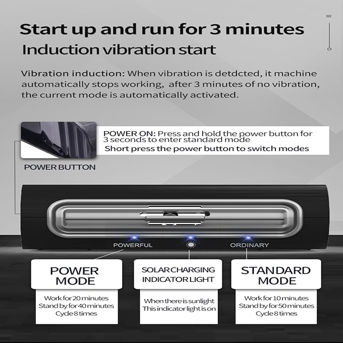 Solar Air Purifier for Car, 2-in-1 USB & Solar Charging, Ozone Ionizer - Image 6