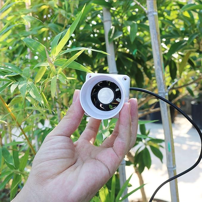 2 Inch 12V Inline Duct Fan 6W Air Vent Fan Booster Pet Indoor Vent Blower - Image 5