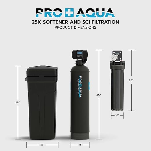 PRO+AQUA PRO-SCI-S25E Whole House Water Filter & Softener Bundle | 25, 000 - Image 9