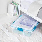 Sterilite 4-Pack Gasket Box, Home Storage Organizer Bins - Image 6