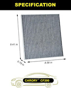 Cabin Air Filter w/Activated Carbon - Image 2