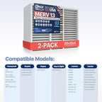 BNX TruFilter 20x25x5 MERV 13 Air Filter - Image 4