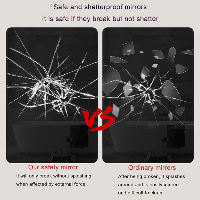 Smart Lighted Bathroom Mirror for Wall，Bathroom Mirror - Image 4