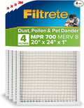 Filtrete 20x24x1 AC Furnace Air Filter, MPR 700, MERV 8, Tough on Pollen by Filtrete