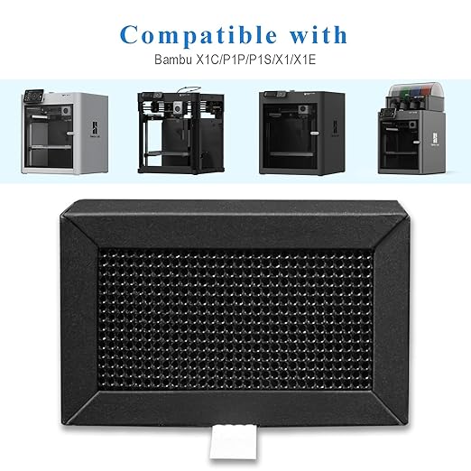 Activated Carbon Air Filter for Bambu Lab X1C/P1P/P1S/X1/X1E - Image 5
