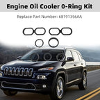 Engine Oil Filter Housing O Ring Seal Kit 68191356AA Replacement - Image 4
