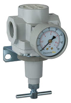PneumaticPlus SAR Series T-Handle Compressed Air Pressure Regulator by PneumaticPlus