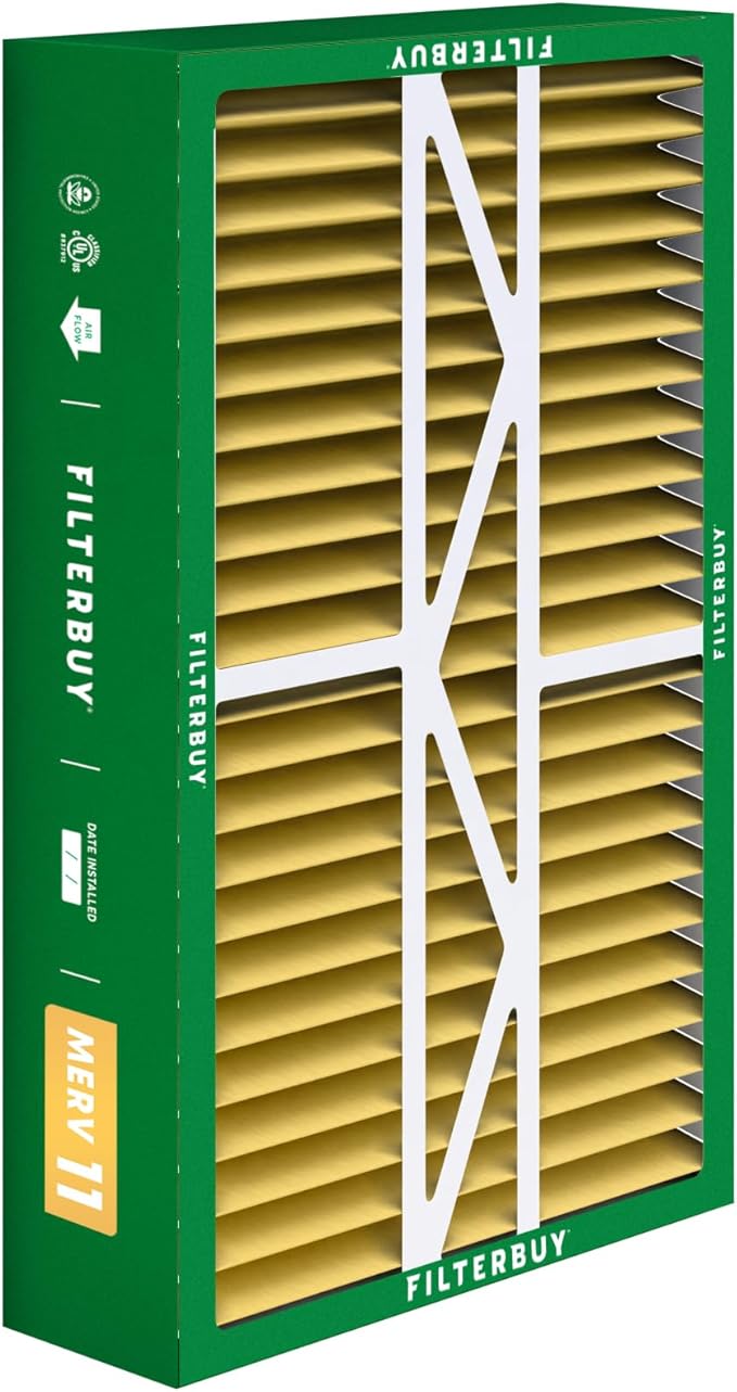 Filterbuy 16x25x5 Air Filter MERV 11 Superior Pet & Allergy Defense, Pleated - Image 8