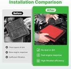 2PCS Engine Air Filter Fit for Subaru Ascent 19-26, Forester 19-24, Impreza - Image 4