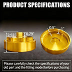 iFJF 68065612AA Fuel Filter Housing Cover Cap Replacement - Image 2