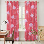 2 Panel Kitchen Cafe Curtains, Desert Camel Sunlight Filtering Nature Air - Image 4