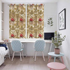 2 Panel Kitchen Cafe Curtains, Desert Camels Sunlight Filtering Nature Air - Image 5