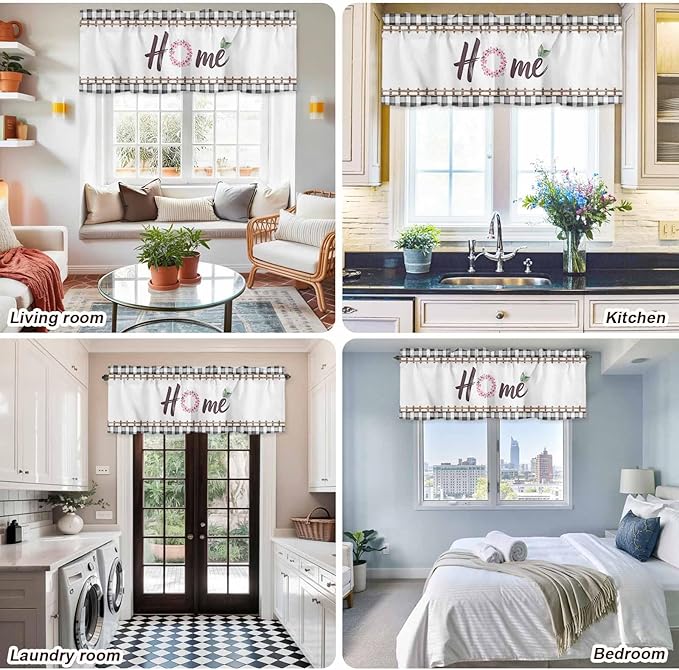 Spring Flowers Curtain Valances - Image 9