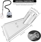 2Pcs Carpet Vac Extractor Attachment Tool, Portable Vacuum Cleaner Brush Head - Image 2