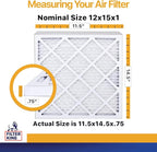 Filter King 12x15x1 Air Filter | 4-PACK | MERV 13 HVAC Pleated A/C Furnace - Image 2