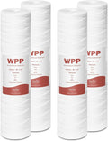 20 x 4.5 Inch 5 Micron String Wound Sediment Water Filter Cartridge, SimPure by SimPure_Water