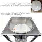 INTSUPERMAI 10L Buchner Funnel Filtering Kit, - Image 8