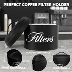 Black Basket Coffee Filter Holder - Image 2