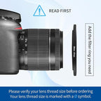 58-67mm Step-Up Ring Adapter, 58mm to 67mm Step Up Filter Ring - Image 4
