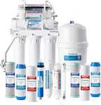 RTW5AK-UV SGS-Tested Reverse Osmosis Water Filter System by PureDrop