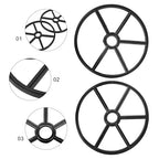 2PCS High Rings Filter Valves Systems Maintenance Sealing Rubber Texture - Image 9