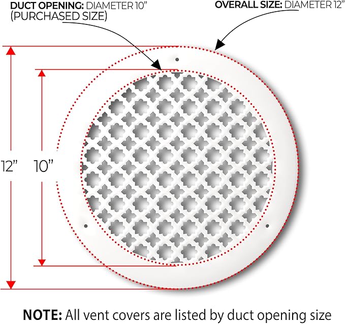 SABA Home Decor Air Vent Cover Grille - Image 4
