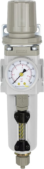 PneumaticPlus SAW300-N03BG-MEP Compressed Air Filter Regulator Piggyback Combo - Image 2