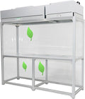 Air Flow Clean Bench Vertical Laminar Flow Hood Dust Free Room Workshop by HQHAOTWU