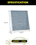 Cabin Air Filter w/Activated Carbon - Image 2