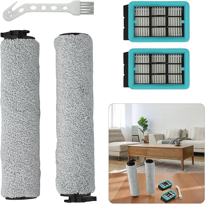 Replacement Vacuum Brush Roller Filter Set Compatible - Image 8