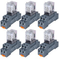 6PCS Electromagnetic Power Relay, 8-Pin 10 AMP 24V DC Relay Coil by VAMRONE