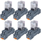 6PCS Electromagnetic Power Relay, 8-Pin 10 AMP 24V DC Relay Coil by VAMRONE