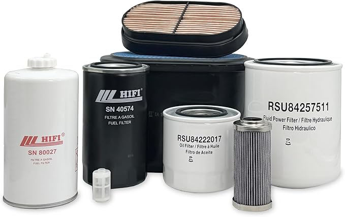 HERO Maintenance Filter Kit For New Holland WORKMASTER 75 Compact Tractor - Image 2