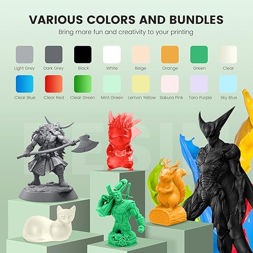 SUNLU 3D Printer Resin 3kg, Fast Curing Standard 3D Resin - Image 5
