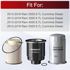 Marsram 6.7 Cummins Fuel Filter and Oil Filter Fits - Image 4