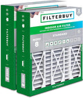 Filterbuy 20x25.25x3.5 Air Filter MERV 8 Essential Dust & Allergy Defense by Filterbuy