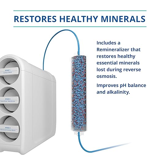 Aquasana SmartFlow® Reverse Osmosis Water Filter | RO Under Sink System | WQA - Image 5