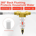 Spin Down Sediment Filter, Inline Water Filter - Image 2