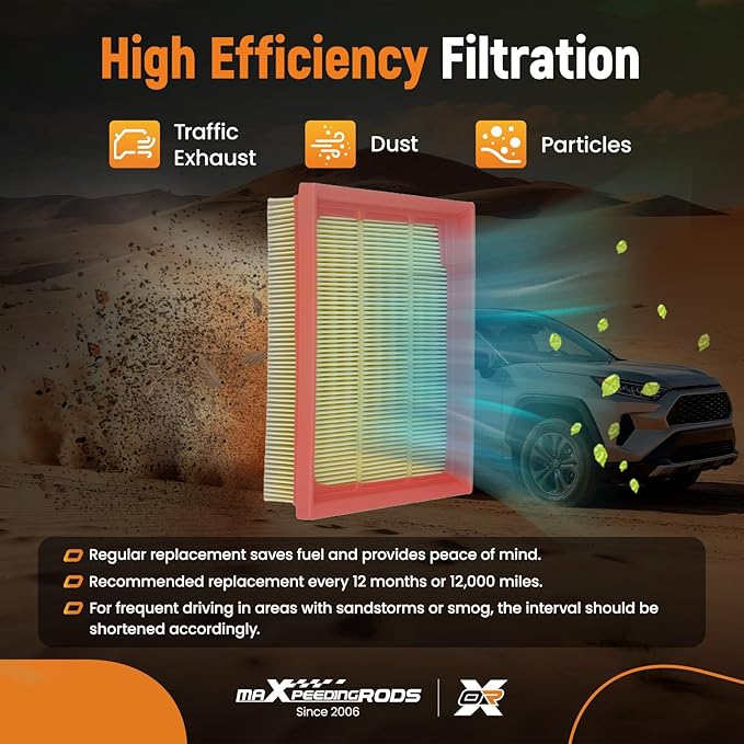 maXpeedingrods CA12813 Engine Air Filter - Image 4