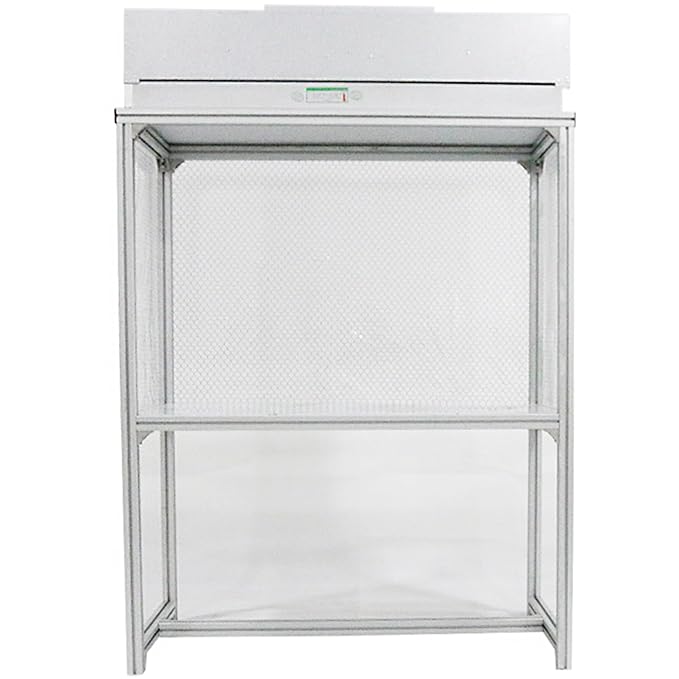Air Flow Clean Bench Vertical Laminar Flow Hood Dust Free Room Workshop by HQHAOTWU