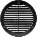 Vent Systems 6" Inch Black Soffit Vent Cover by VentSystems