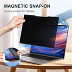 2Pack Magnetic 14 Inch Laptop Privacy Screen 16:10 Aspect Ratio, Removable - Image 2
