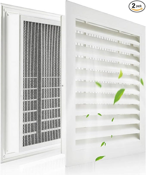 2-Pack 14"x14" Gable Vent by NafaYuncGableVent