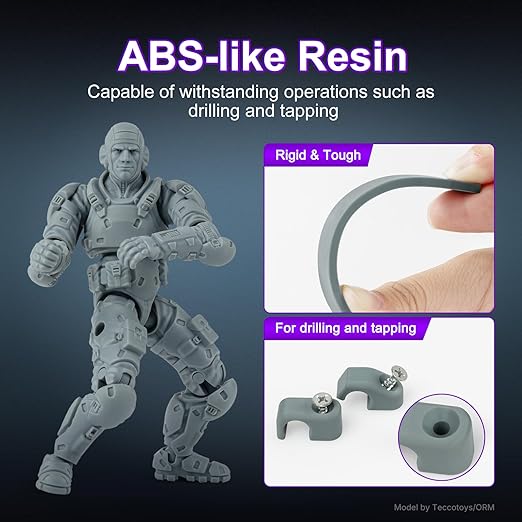 RESIONE ABS-Like 3D Printer Resin: Tough74 V2 3D Printing Resin - Image 2